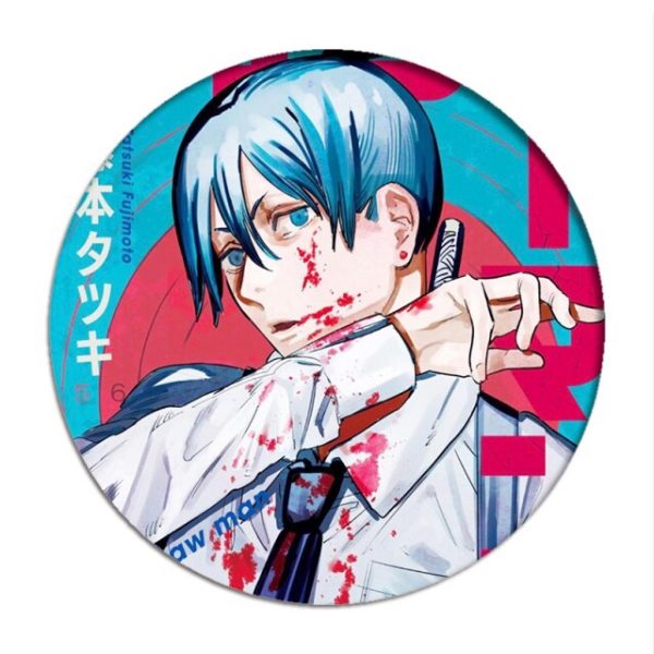 Anime Chainsaw Man Cosplay Backpack Badges Makima Brooch Pins Hayakawa Aki Collection Toys Breastpin for Bags 14.jpg 640x640 14 - Chainsaw Man Shop