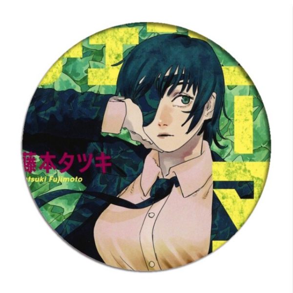 Anime Chainsaw Man Cosplay Backpack Badges Makima Brooch Pins Hayakawa Aki Collection Toys Breastpin for Bags 18.jpg 640x640 18 - Chainsaw Man Shop