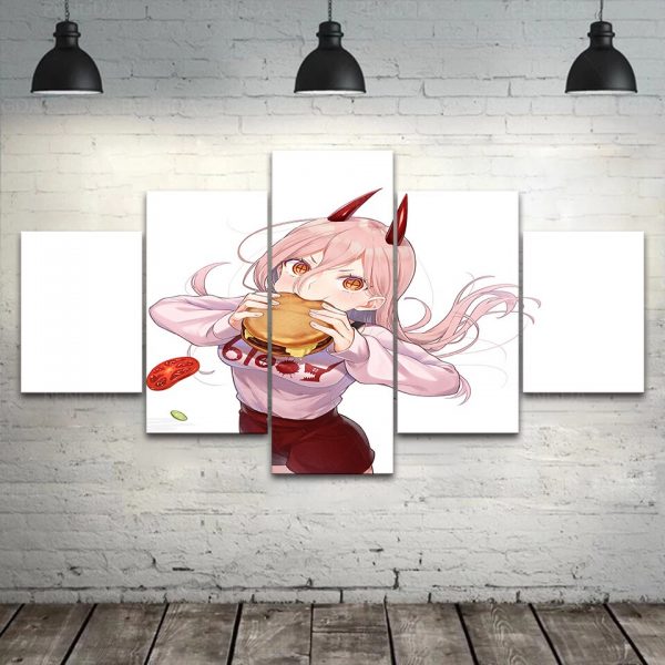 HD Home Decor Anime Canvas Chainsaw Man Prints Painting Japan Poster Wall Modern Art Modular Pictures 1 - Chainsaw Man Shop
