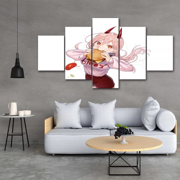 HD Home Decor Anime Canvas Chainsaw Man Prints Painting Japan Poster Wall Modern Art Modular Pictures 2 - Chainsaw Man Shop