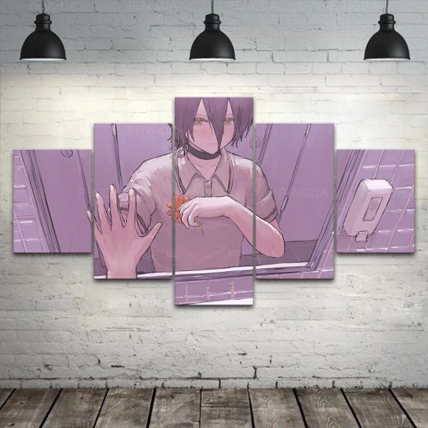 HD Home Decor Chainsaw Man Canvas Japan Prints Painting Anime Poster Wall Modern Art Modular Pictures 8 - Chainsaw Man Shop