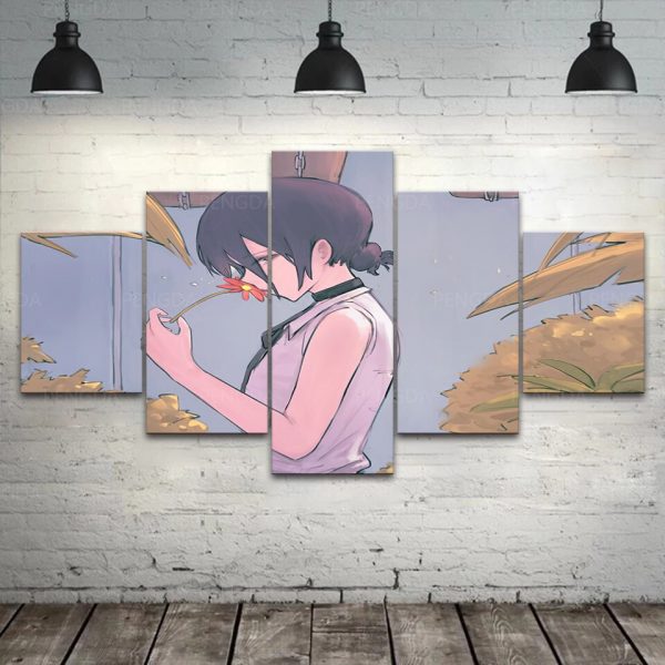 HD Home Decor Chainsaw Man Canvas Japanese Prints Painting Anime Poster Wall Modern Art Modular Pictures 2 - Chainsaw Man Shop