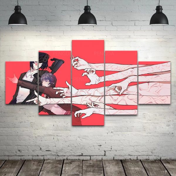 HD Home Decoration Anime Canvas Chainsaw Man Prints Painting Poster Wall Modern Art Modular Pictures Bedside 1 - Chainsaw Man Shop