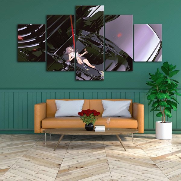 HD Home Decoration Chainsaw Man Canvas Anime Prints Painting Poster Wall Modern Artwork Modular Pictures Living - Chainsaw Man Shop