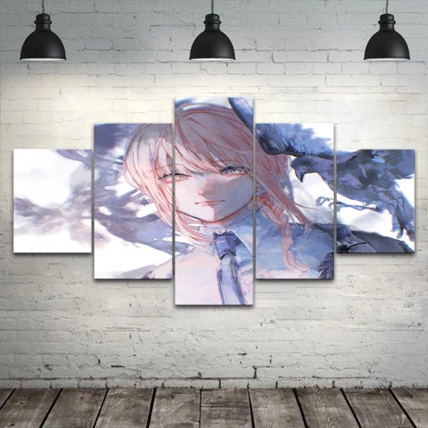 Home Decoration Chainsaw Man Canvas Anime Prints Painting Japan Poster Wall Modern Art Modular Pictures For - Chainsaw Man Shop