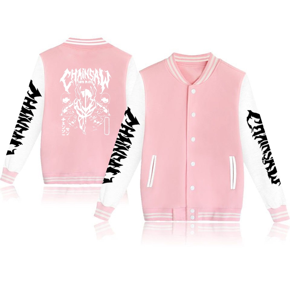Chainsaw Man Jacket - Cool Fashion Anime Streetwear Harajuku Jacket