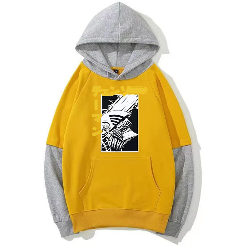 Chainsaw Man Hoodies - Anime Streetwear Graphic Pullover Hoodie